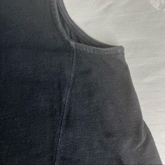 Madewell Forward-Seam Slub Tank Top in Black Size XS - Picture 5 of 7